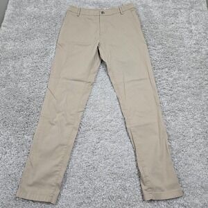 Birddogs Mens‎ Pants 30x32 (Fits 29x30) Beige Chino Unlined Slim Straight Casual